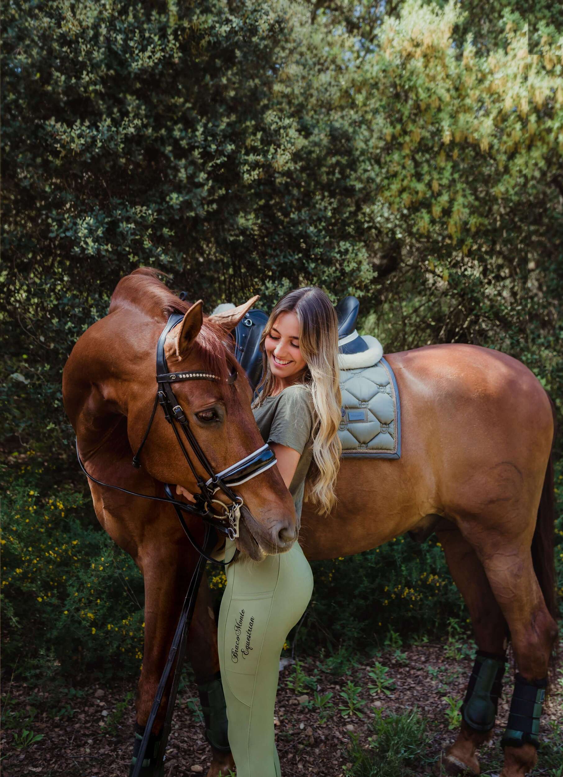 Leggings Ecuestres Verdes - Imagen 5