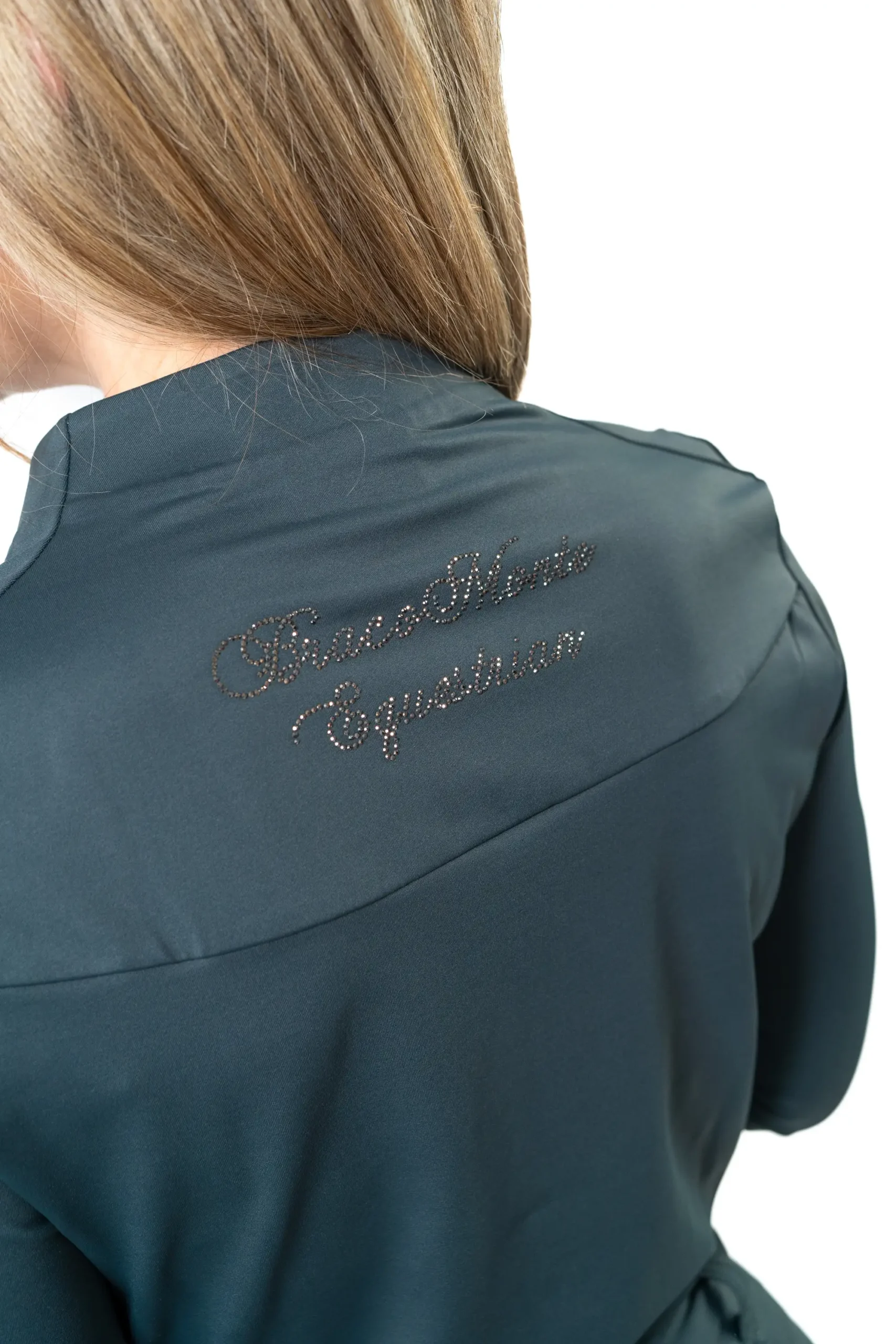 Equestrian base layer for women Emerald green - Image 4
