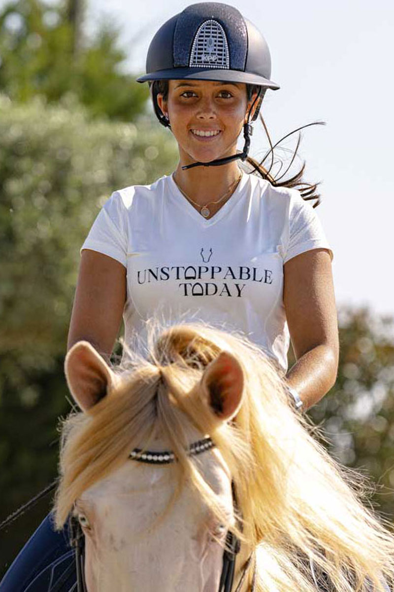 Camiseta Técnica ecuestre Unstoppable Today bracomonte