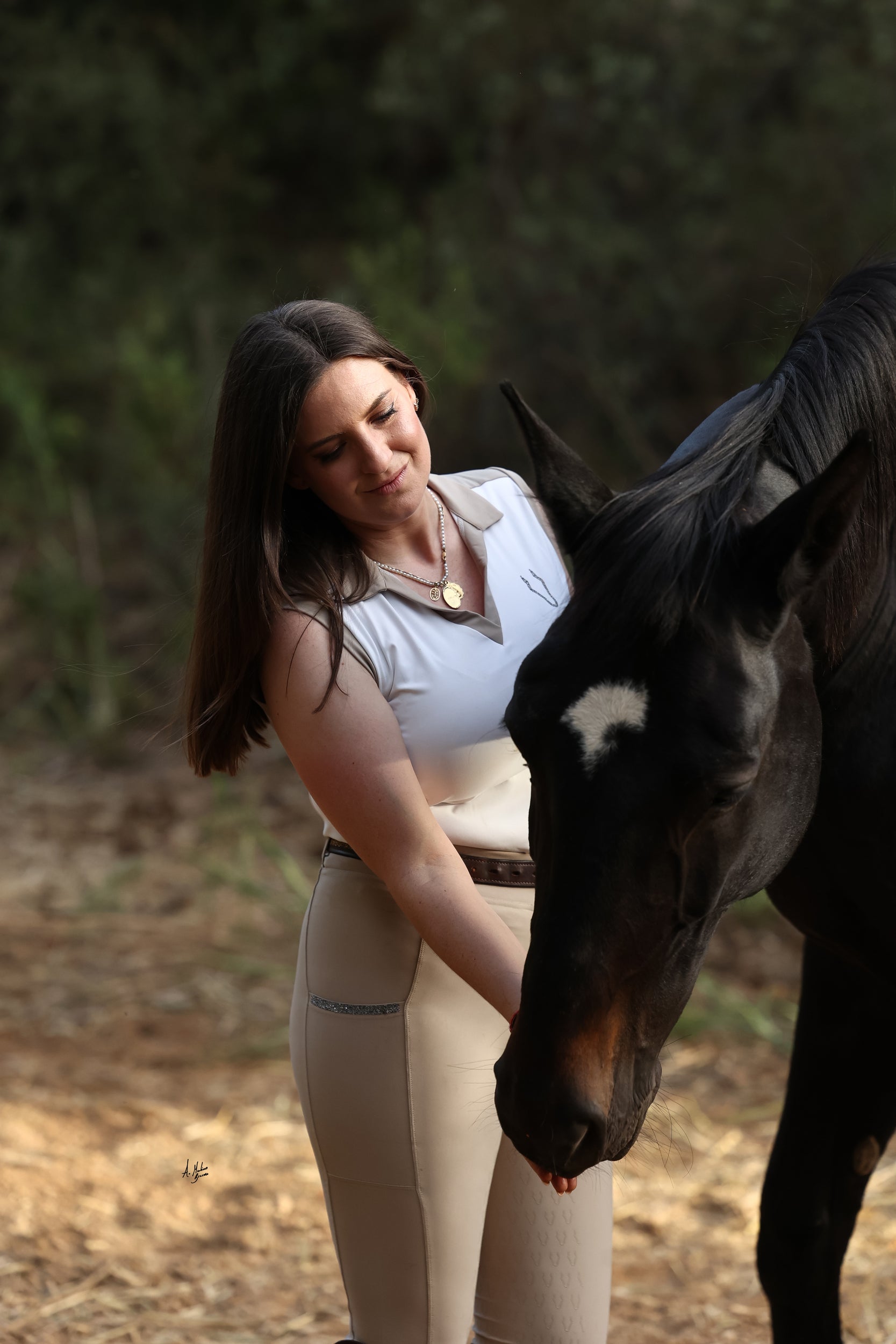 Top Sin mangas Bling Bling Beige - Imagen 4