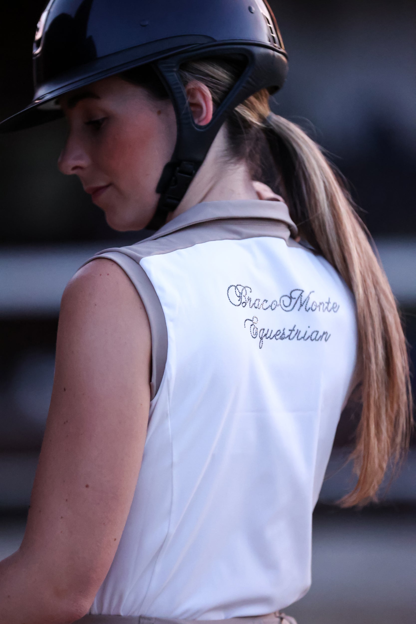 Top Sin mangas Bling Bling Beige - Imagen 3