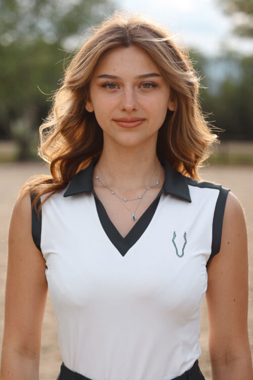 Top Ecuestre Bling Bling en verde Esmeralda bracomonte