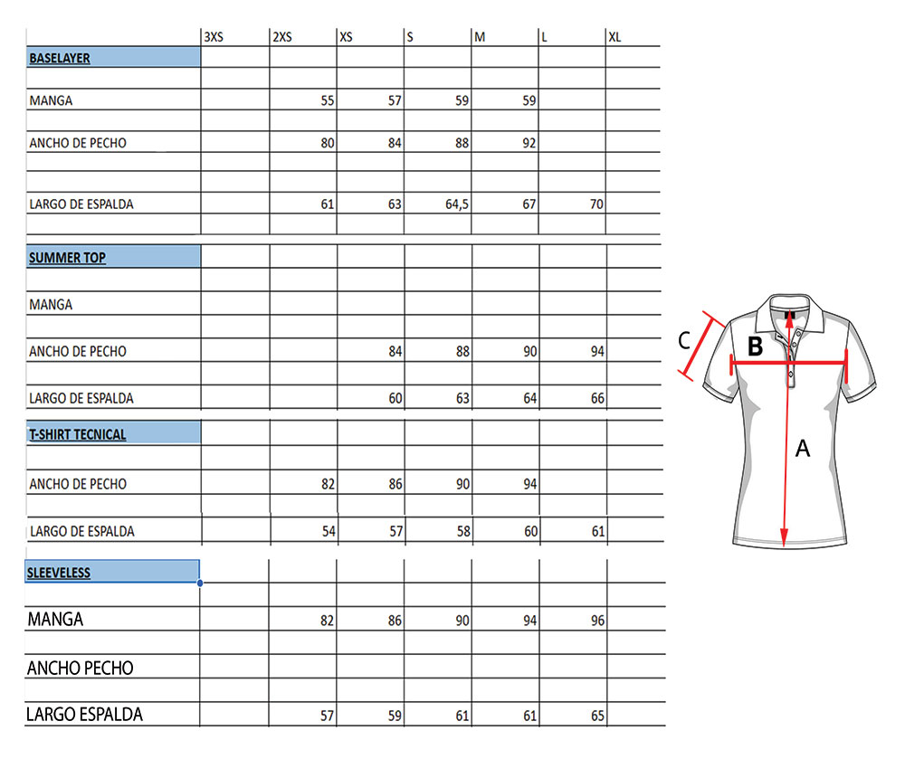 Size-Guide-Bracomonte-tops Size-Guide-Bracomonte-tops