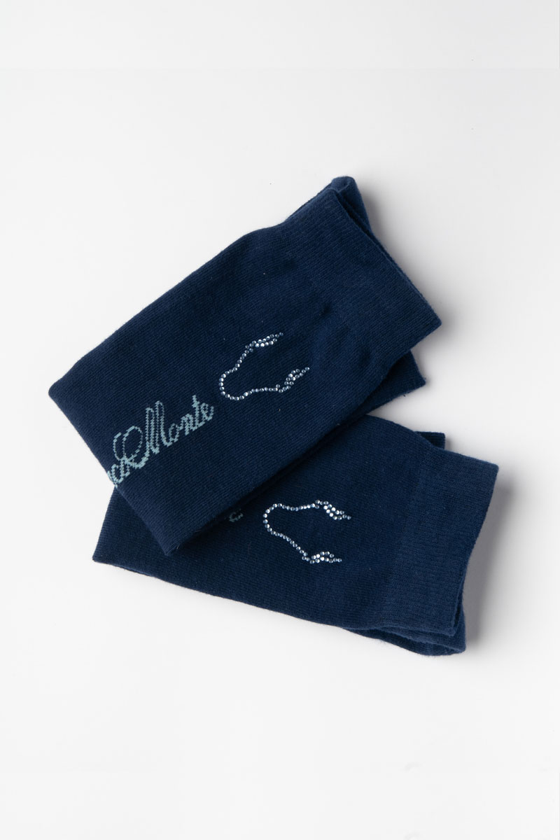 Calcetines Ecuestres en azul con Brilli Brilli - Imagen 2