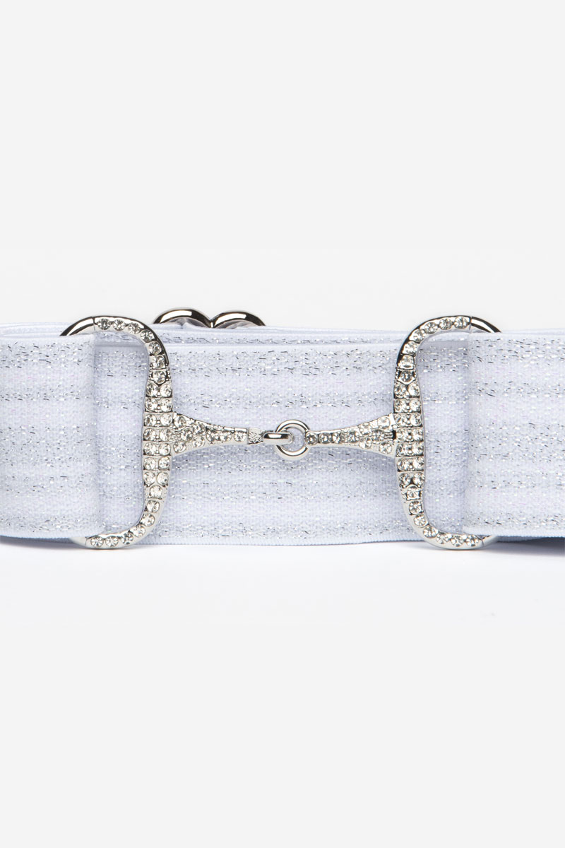 Cinturón de competición en blanco con brilli brilli - Imagen 4